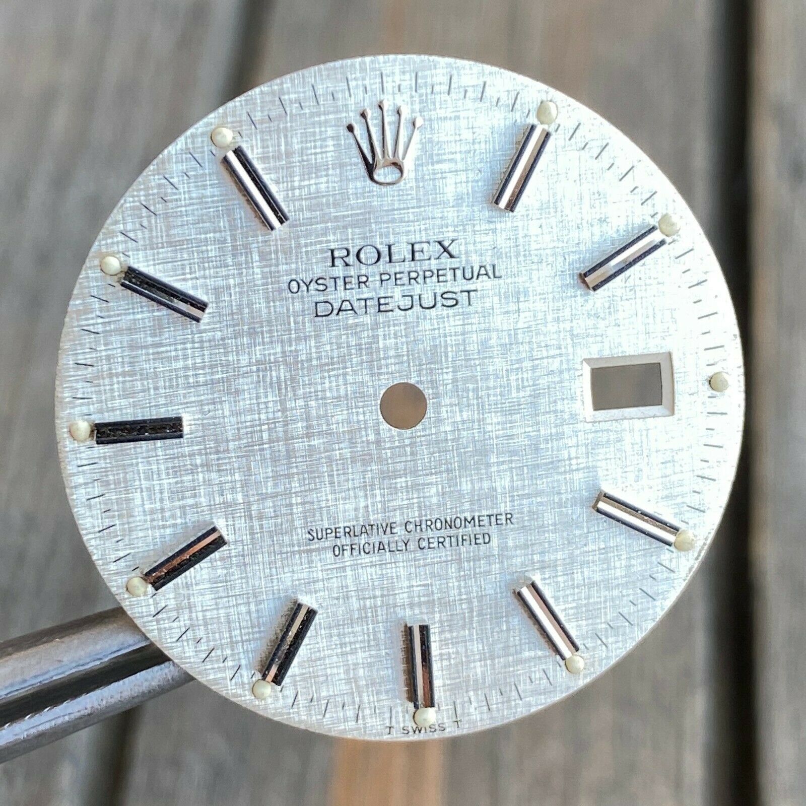 Rolex Datejust Steel Silver Linen Index Dial 36mm - 100% Original - luxuriantconcierge