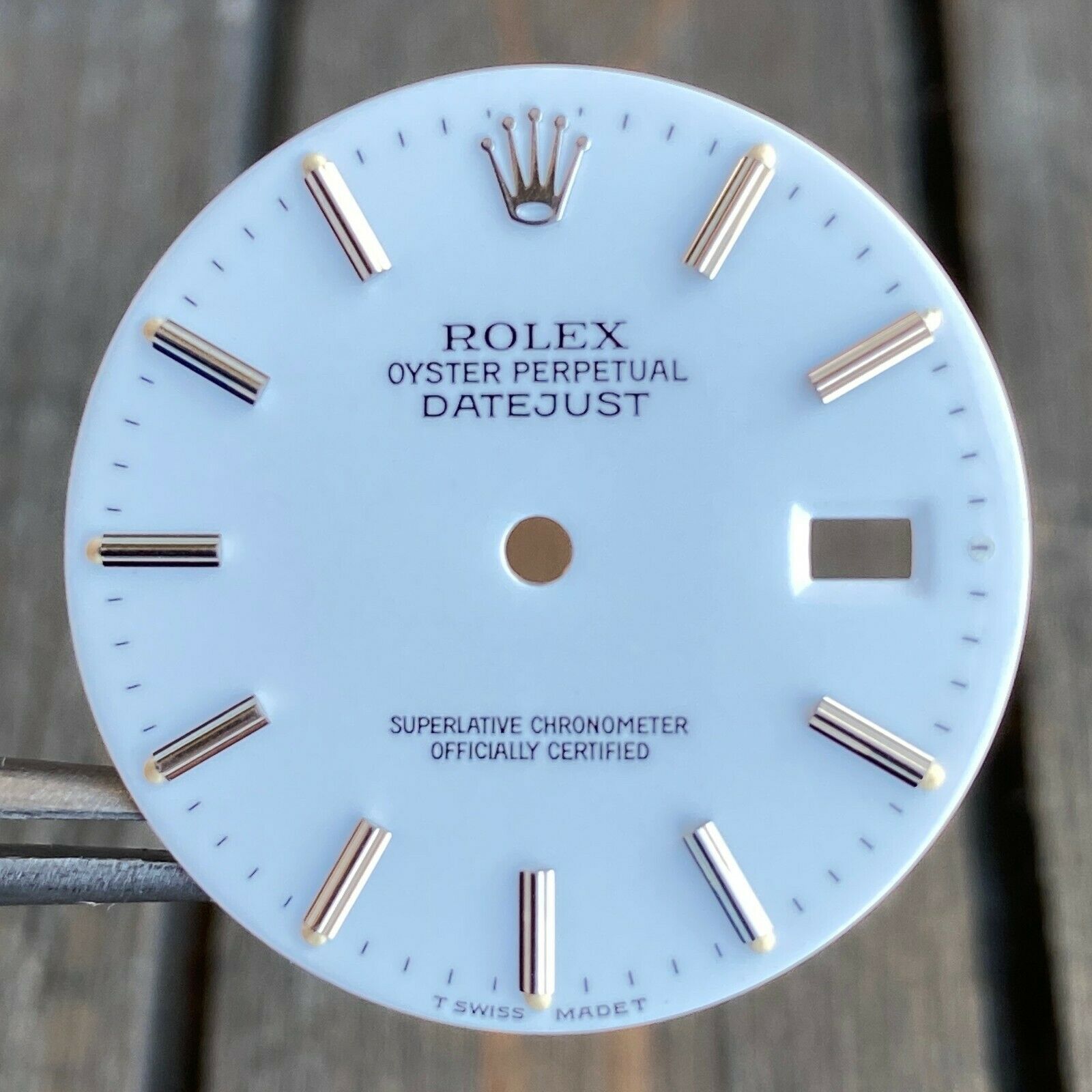 Rolex Datejust Steel White Ceramic Index Dial 36mm - 100% Original - luxuriantconcierge