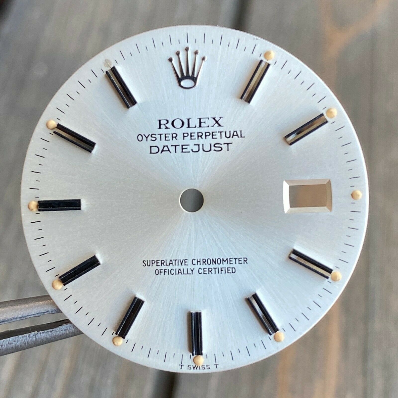 Original Rolex Datejust Steel Silver Index Dial 36mm - 100% Original - luxuriantconcierge