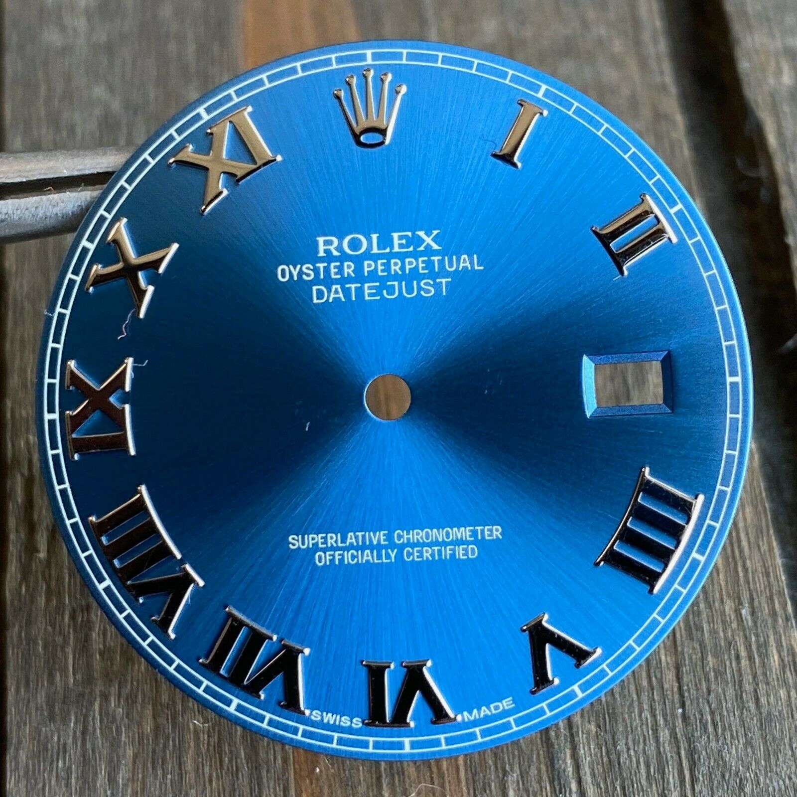 Rolex Datejust II 41mm Stainless Steel Blue Roman Numeral Dial - 116300 116334 - luxuriantconcierge