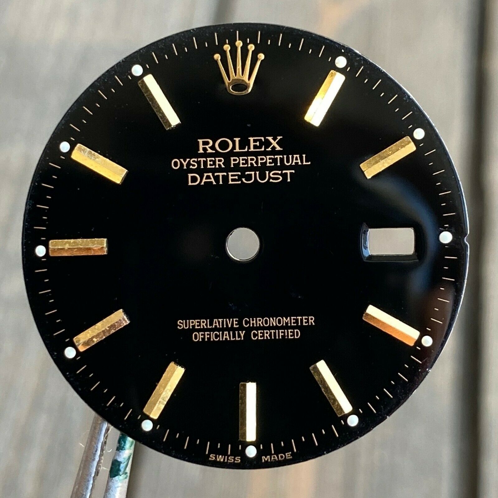 Vintage Original Rolex Black Index Dial 36mm 16013 16233 16203 - 100% Original - luxuriantconcierge