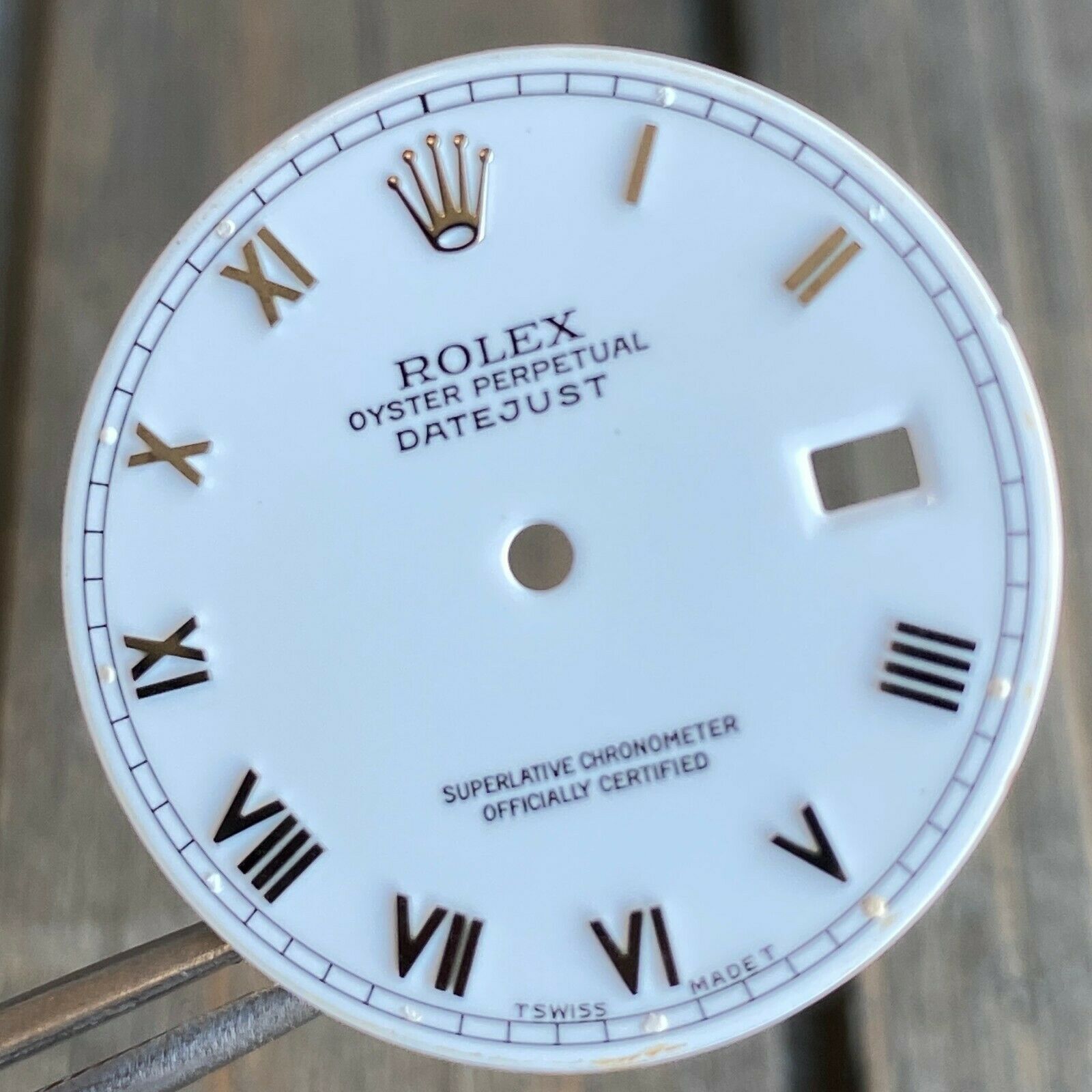 Rolex Datejust Stainless Steel White Roman Numeral Hour Marker Dial 36mm - luxuriantconcierge