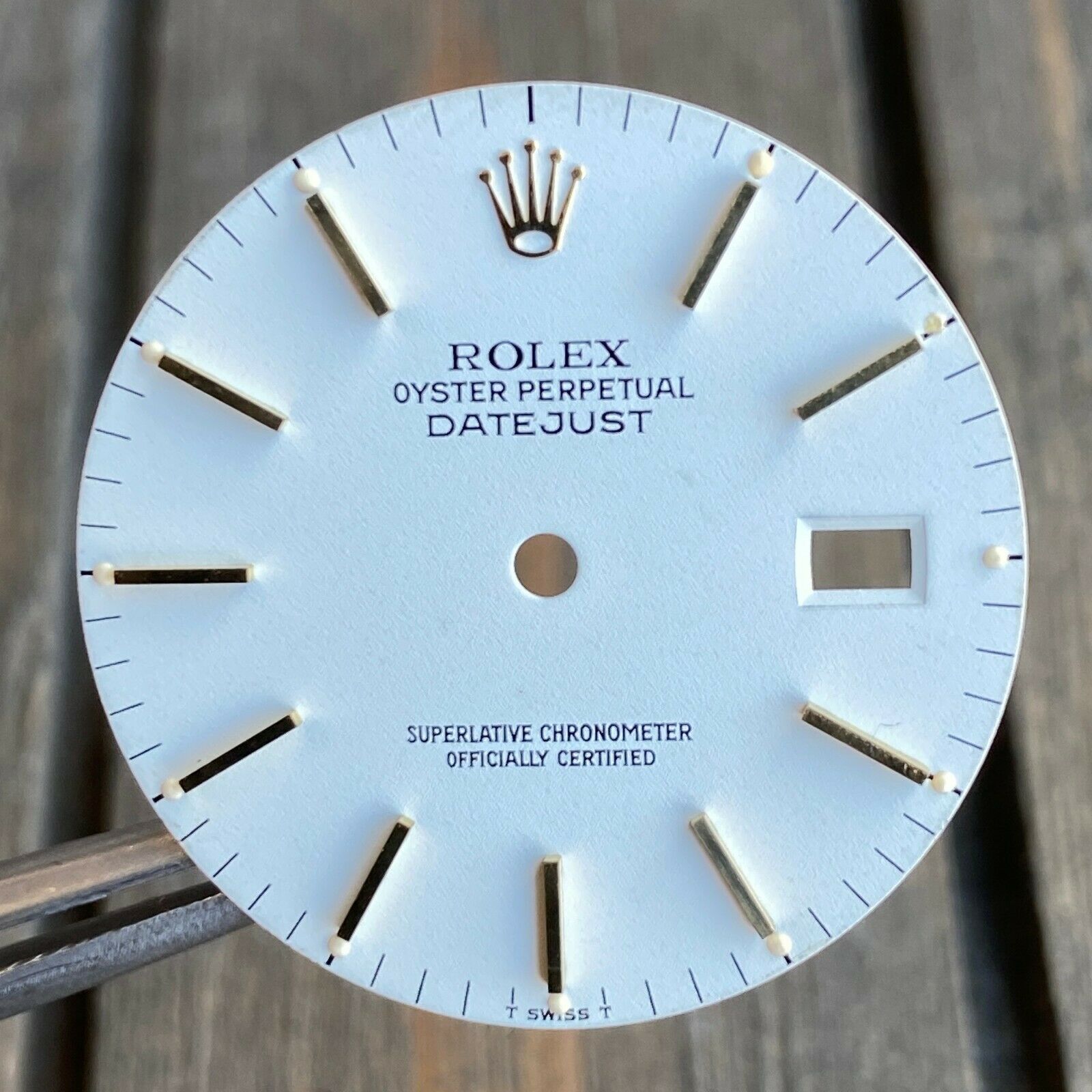 Original Rolex White Dial Index Marker 36mm 16013 16233 16203 - 100% Original - luxuriantconcierge