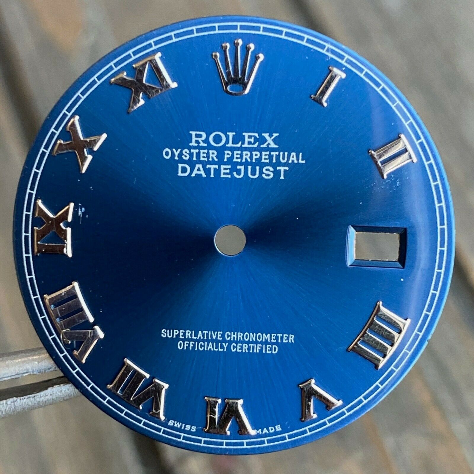 Rolex Datejust Mid-Size Stainless Steel Blue Roman Numeral Dial 31mm - luxuriantconcierge