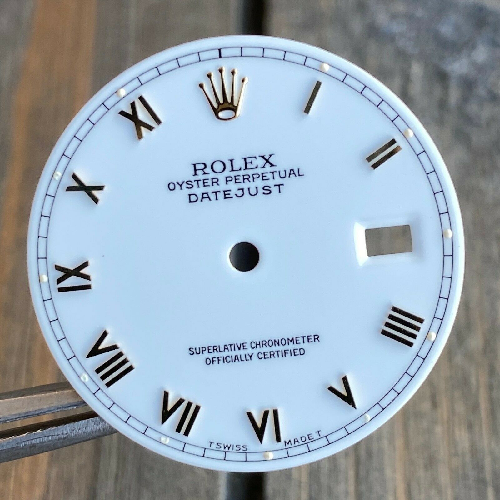 Original Rolex White Dial Roman Numeral Marker 36mm 16013 16233 16203 - luxuriantconcierge