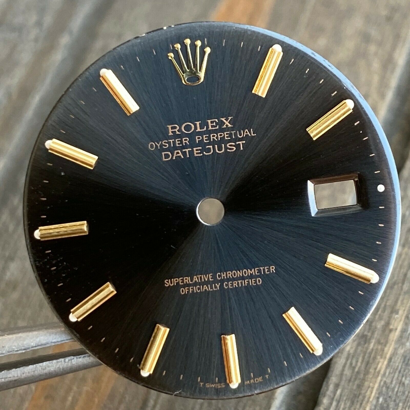 Vintage Original RARE Rolex Black Index Dial 36mm 16013 16233 16203 - luxuriantconcierge