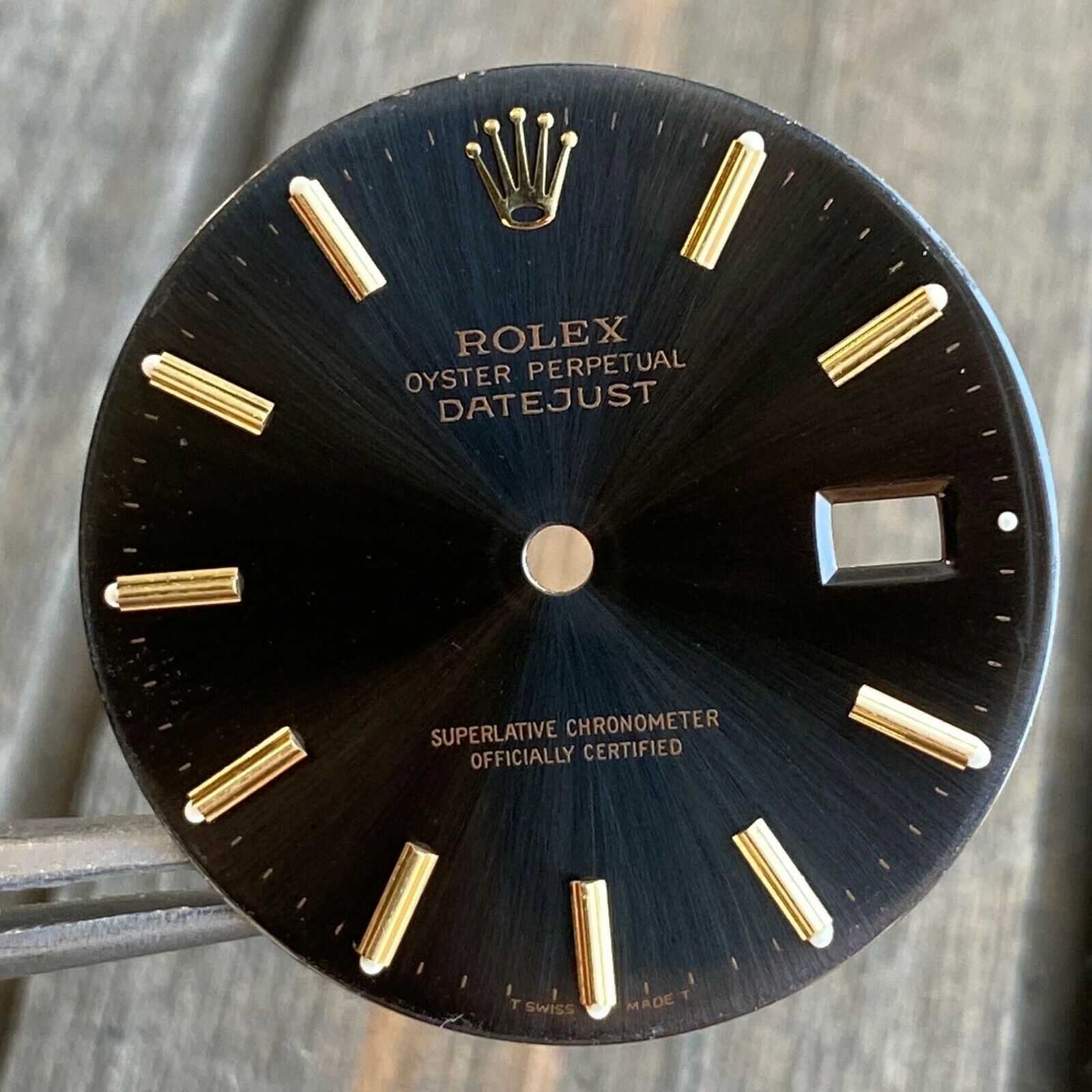 Vintage Original RARE Rolex Black Index Dial 36mm 16013 16233 16203 - luxuriantconcierge