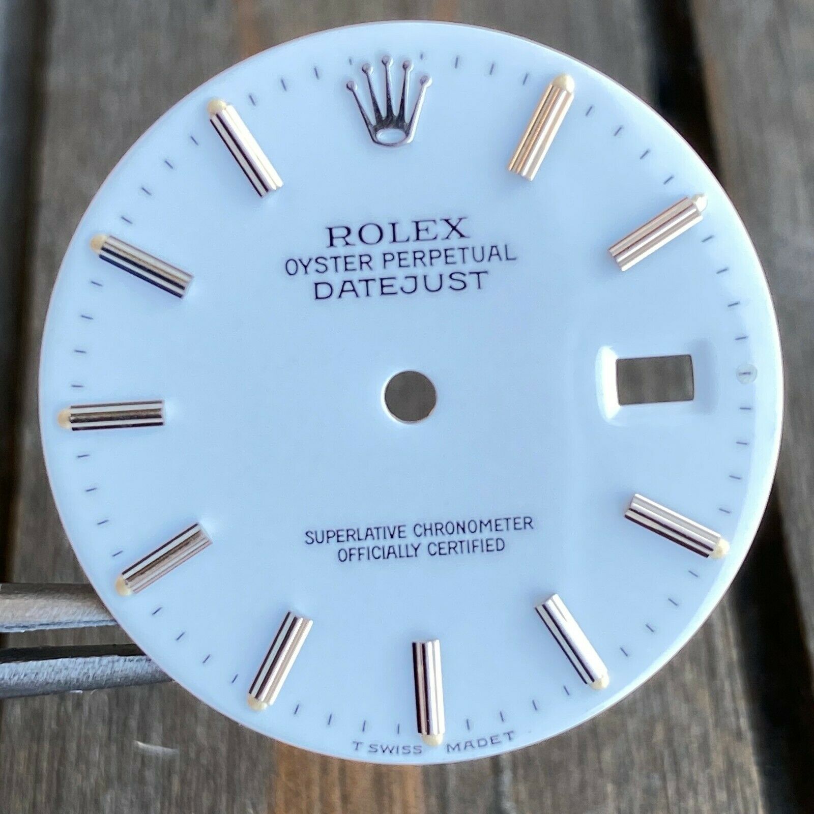 Rolex Datejust Steel White Ceramic Index Dial 36mm - 100% Original - luxuriantconcierge