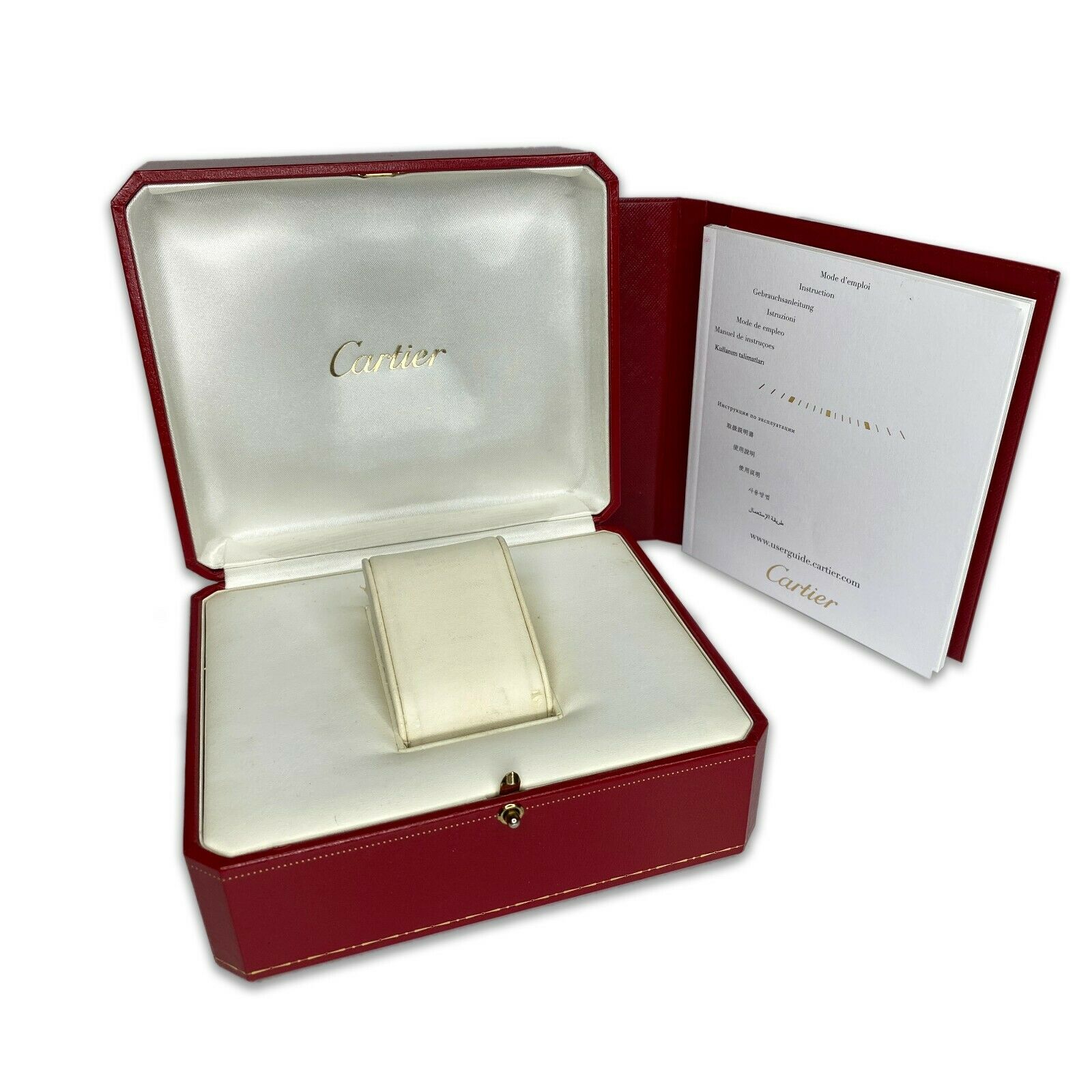 Original Vintage Cartier Watch Box - luxuriantconcierge